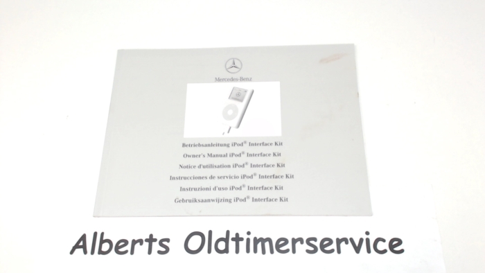 Gebruiksaanwijzing iPod interface-kit, Mercedes B67824215